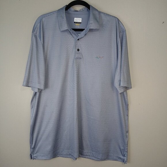 Greg Norman Collection Other - Greg Norman classic shark collection, golf polo, gray and blue, size xl